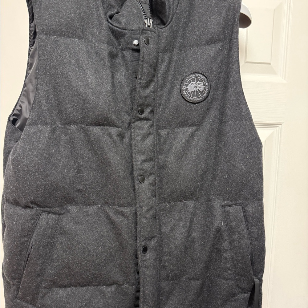 Canada Goose Charcoal Puffer Vest